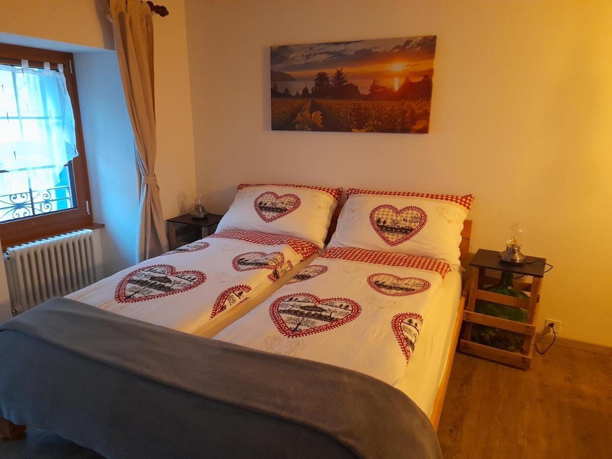 Studio Chez Un Vigneron Au Village Au 2Eme Etage Sans Ascenseur Villeneuve Kültér fotó